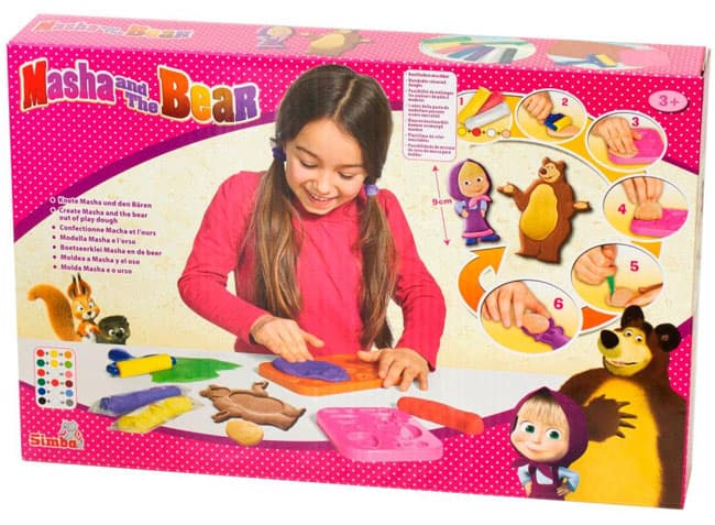 Simba Maša i Medved Plastelin SB2549