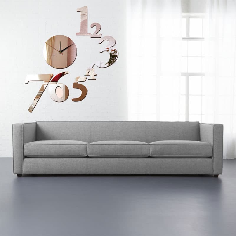 Zidni Samolepljivi Akrilni Sat 13G010S