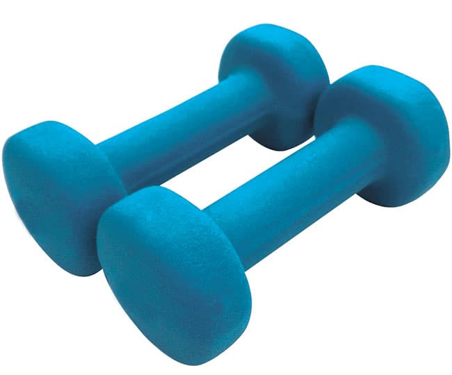 Set gvozdenih tegova s neoprenom Xplorer Bućice 2x2kg 6768