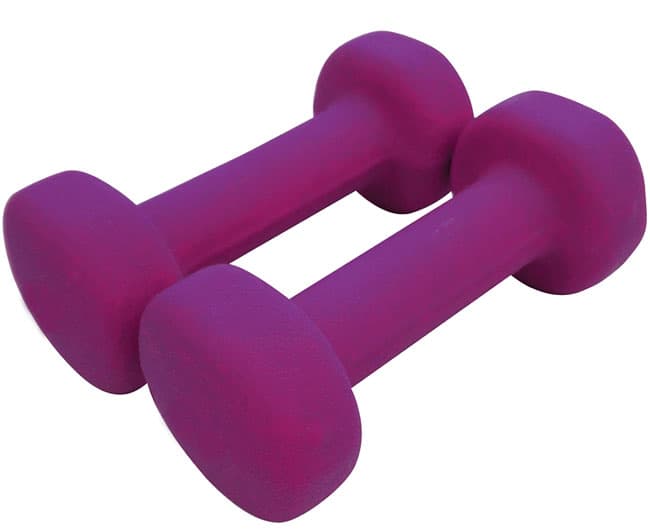 Set gvozdenih tegova s neoprenom Xplorer Bućice 2x5kg 6770