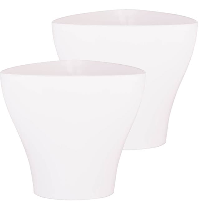 Ukrasne Saksije Hydria 15 Bela 2 komada