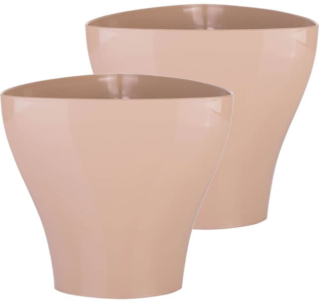 Ukrasne Saksije Hydria 15 Bež 2 komada