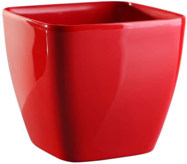 Saksija Queens 16x16 crvena