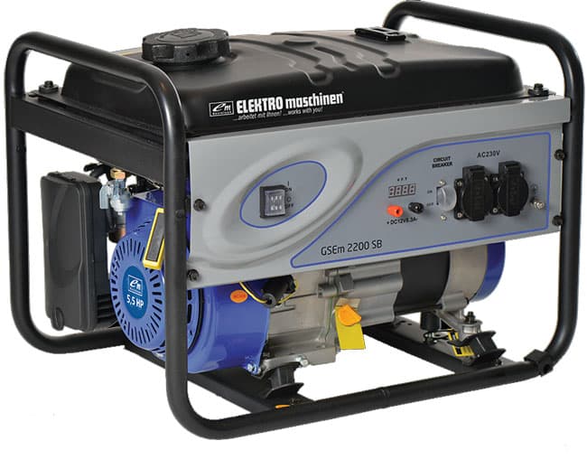 Elektro maschinen Benzinski generator za struju Agregat GSEm 2200 SB