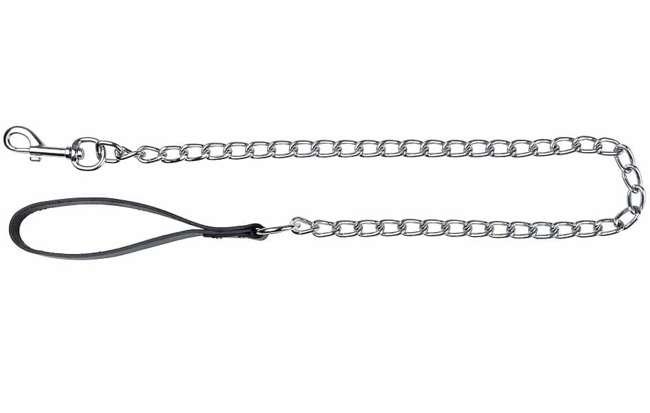 Povodac za pse lanac koža Trixie Classic 14042