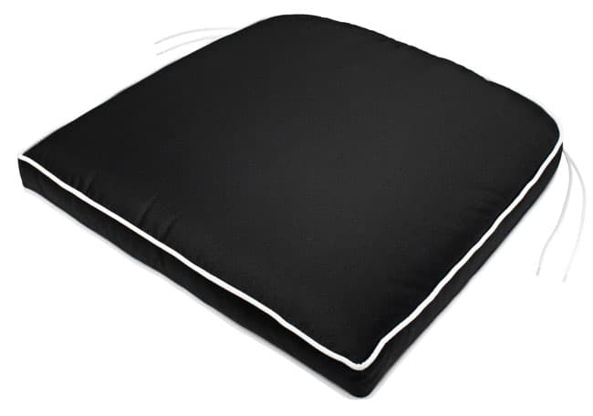 Jastuk za baštensku stolicu Sevio crna