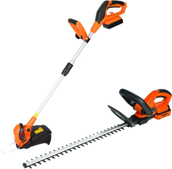 Villager Aku Garden Set Trimer za živu ogradu VCHT 18-15 i Trimer za travu VCGT 18-15