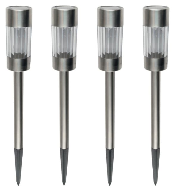 Set solarnih baštenskih lampi 4 kom