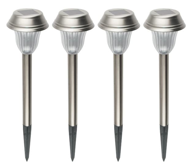 4 baštenske solarne LED lampe