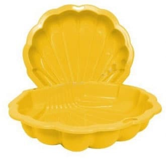 Kutija za Pesak sa Poklopcem - Peščanik  87cm žuta  35202