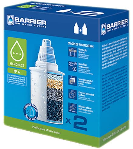 Barrier Hardness Dve filter patrone za prečišćavanje vode u bokalu 2P6