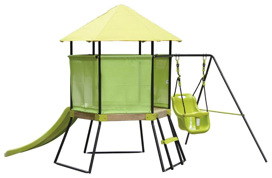 Dečija Igraonica: Kućica Sa Ljuljaškom i Toboganom