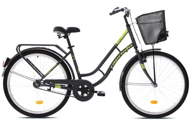 Bicikl Capriolo Picnic 26 HT grafit-zeleno 17 917250-17