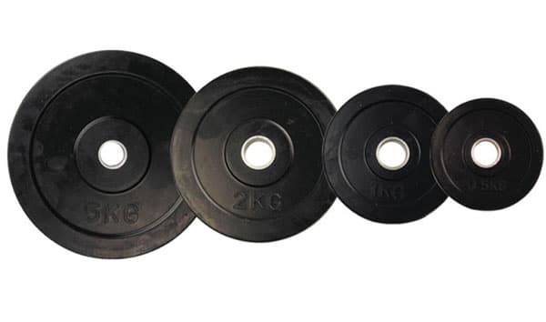 Gumirani čelični teg 2.5kg 30mm 291451