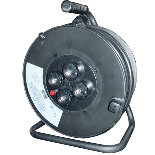 Produžni kabl na motalici sa šuko utičnicama 20m 3x2.5 Elit EL6910