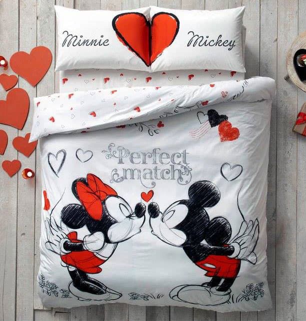 Dupla posteljina Disney Miki i Mini Perfect