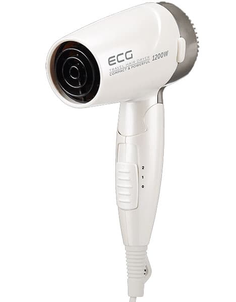 Sklopivi putni fen za kosu ECG VV 1200 travel S