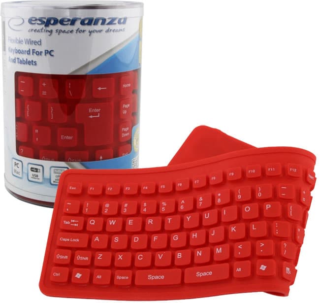 Fleksibilna tastatura Esperanza EK126R