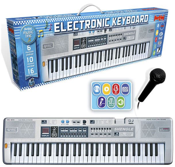 Dečija klavijatura sa 61 dirkom P-0316