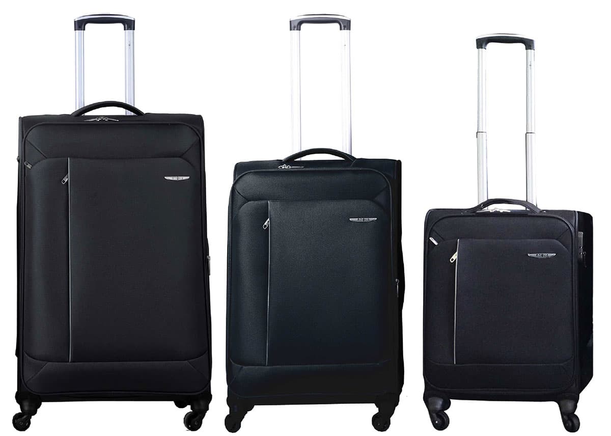 Mali, Srednji i Veliki Kofer Sa 4 Točka Enova Granada Black 506140