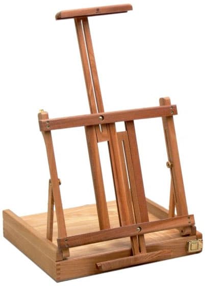 Štafelaj i Kofer - Slikarski Stalak Od Bresta