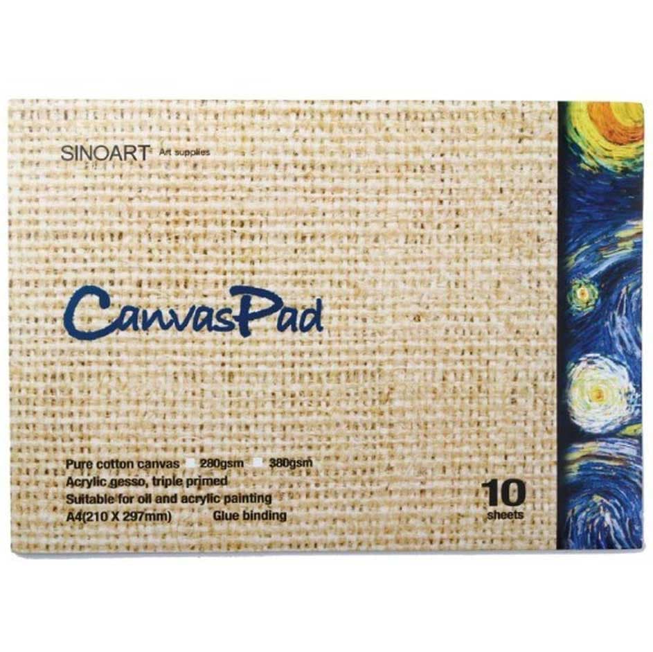 Canvas kanvas blok za slikanje A4 format 10 listova Sinoart Pop Tools 617009