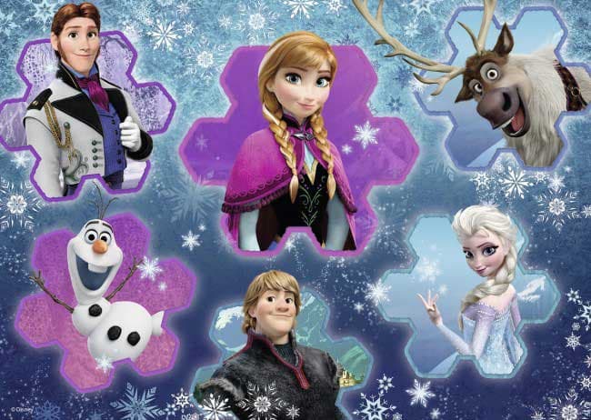 Ravensburger slagalice 05437 -  Frozen u oblacima