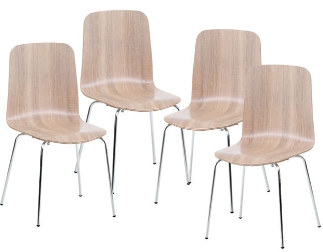 Četiri trpezarijske stolice Norf