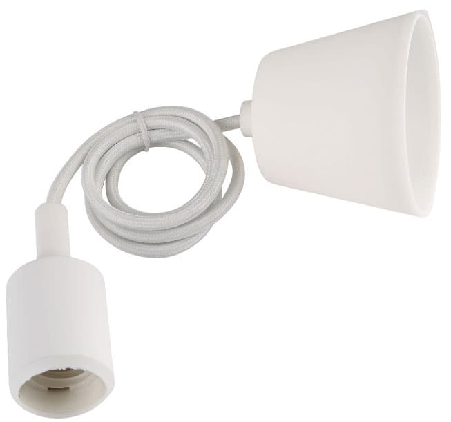 Viseća lampa sa E27 grlom VG-E27/WH