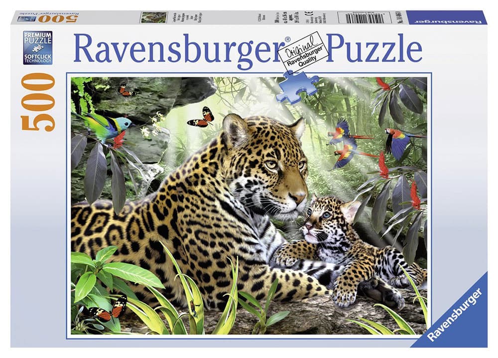 Ravensburger Puzzle 500 delova - Jaguar junior 14486