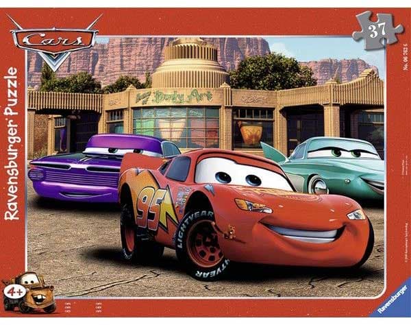 Ravensburger puzzle 37 delova - Cars poziraju 06766