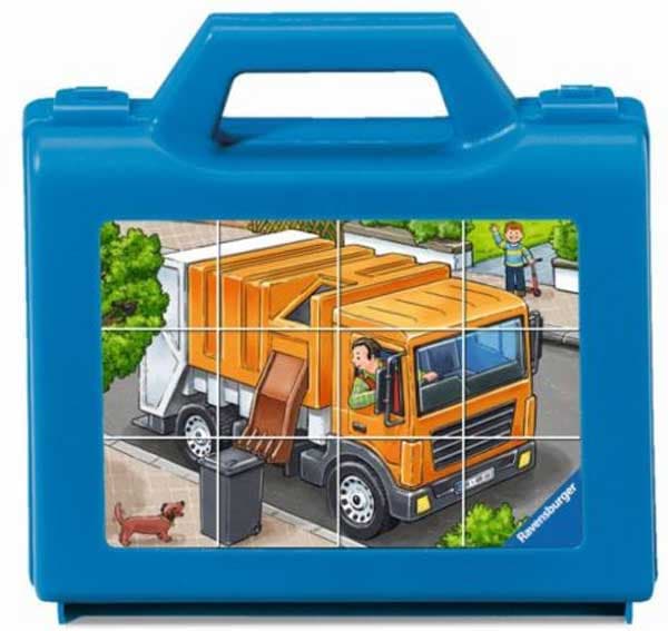 Ravensburger puzzle 12 delova - Kockice kamion 07406