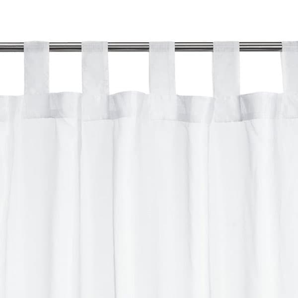 Zavesa Malaga 1x110x175 Bela