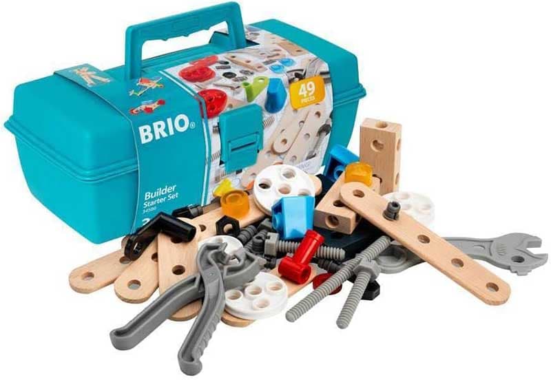 BRIO Builder Početnički set sa alatom u koferu 49 delova 34586