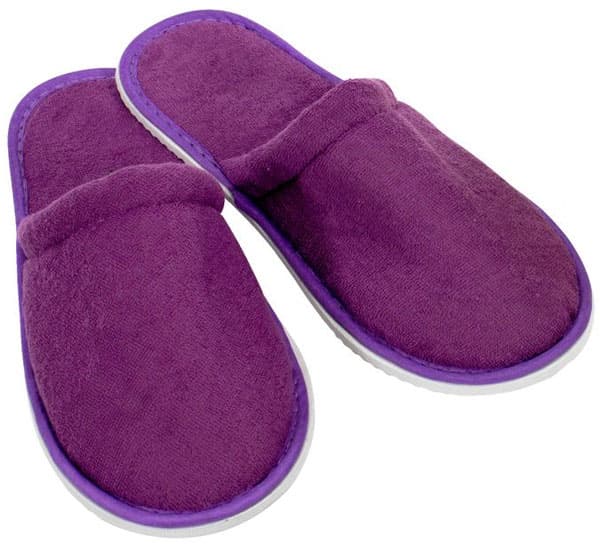 Papuče Vils vel. S-XL frotir ljubičasta 