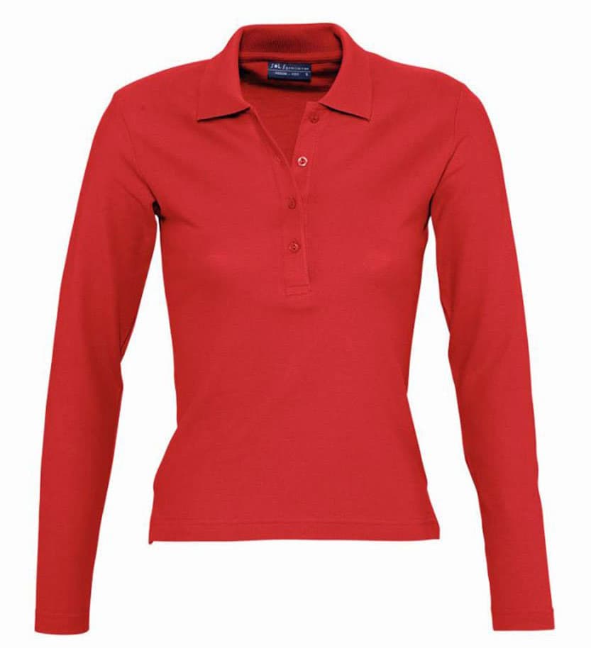 Ženska majica sa dugim rukavima Sols Podium Red vel. L 11317