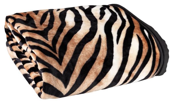 Ćebe Soks velur 140x200 tigr.