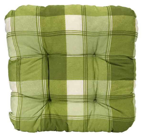 Jastuk za stolice Hana 40x40x8 zelena