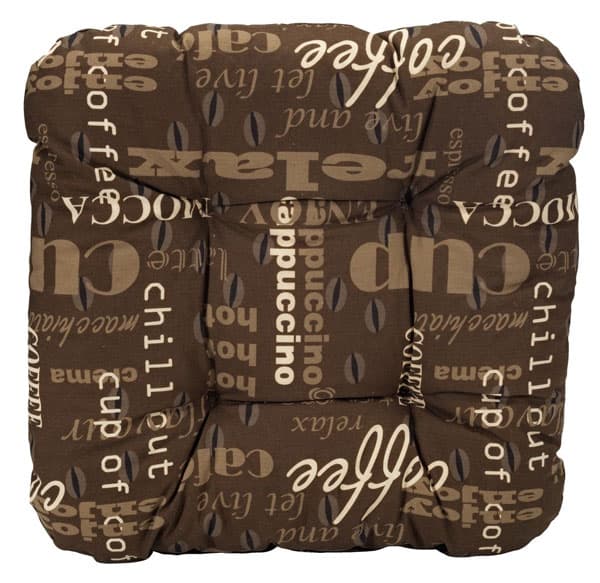 Jastuk za stolice Ilan 40x40x8 kafa 