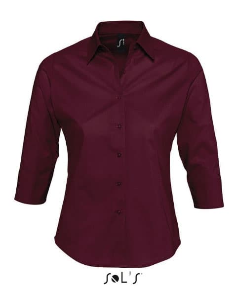 Sols Ženska košulja Effect Burgundy veličina XL 17010