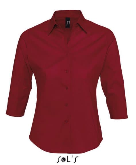 Ženska košulja Sols Effect Red veličina L 17010
