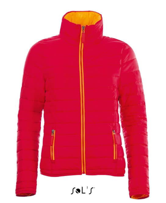 Sols Ženska zimska jakna Ride Women Red veličina M 01170