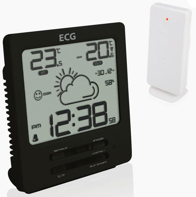 Kućna meteorološka stanica i budilnik ECG MS 002