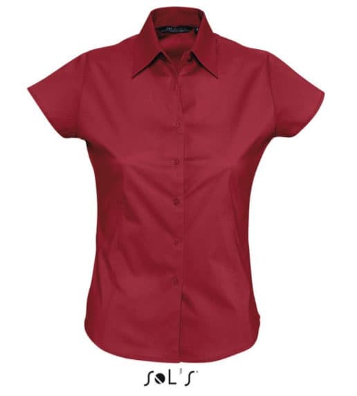 Košulja sa kratkim rukavima Sols Excess Red M 17020