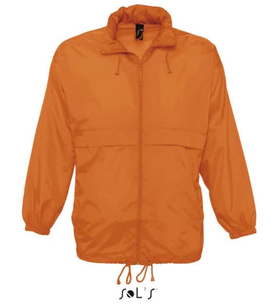 Sols Jakna za vetar Surf Orange veličina S 32000