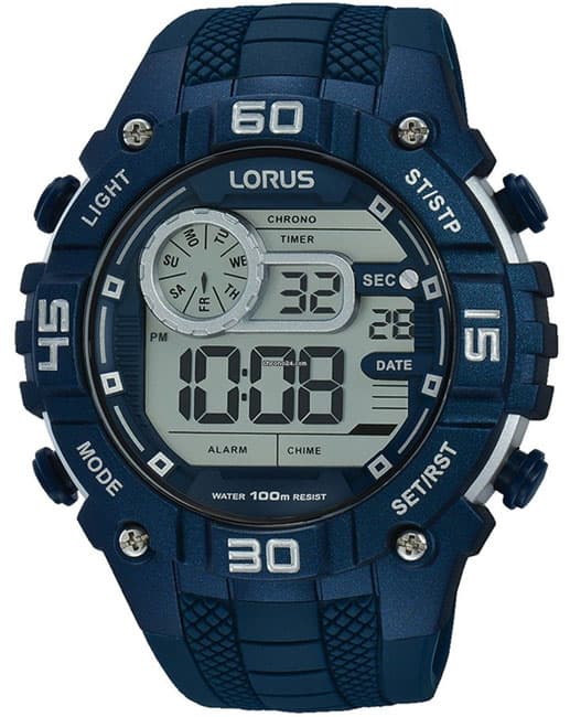Muški digitalni ručni sat Lorus R2357LX9