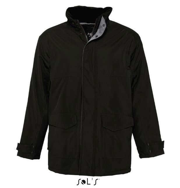Sols Jakna parka - uniseks - Record Black veličina XS 43500