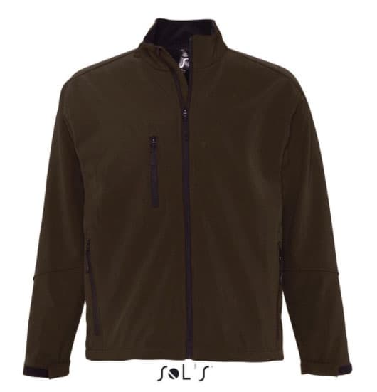 Sols Softshell muška jakna Relax French Navy XL 46600