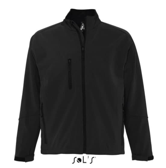 Sols Softshell muška jakna Relax Black XL 46600