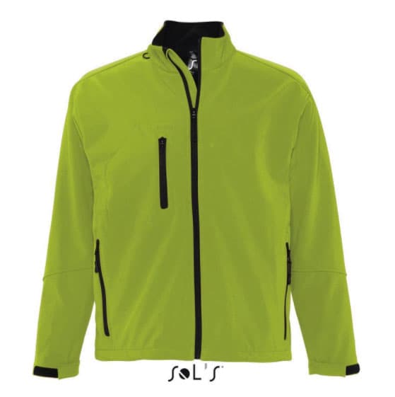 Softshell jakna za muškarce Sols Relax Green Absinthe XL 46600